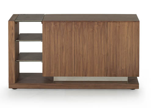 Serafina sideboard walnut Ex display as seen . Instore purchase only. Great storage option