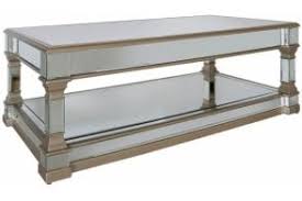 Appian Mirrored Champagne Coffee Table