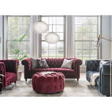 Marseilles Belfield Wingback Chair in Berry or grey massive reductions