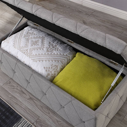 Kildare Blanket box 100 cm  dark grey click n collect