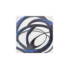 Abstract Wall Art Dark Blue clearance sale Click N Collect