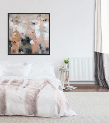 Elle printed and hand painted canvas by Scatterbox REDUCED