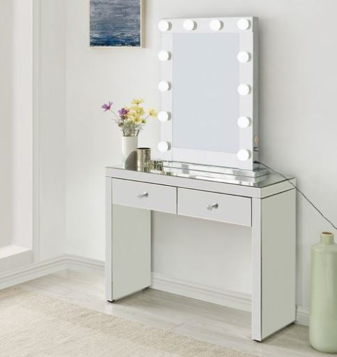 Hollywood Rachael  2 Drawer Dressing  Table  clearance offer