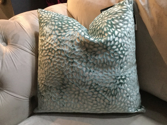 Malini Wilder cushion  43 cm in seafoam