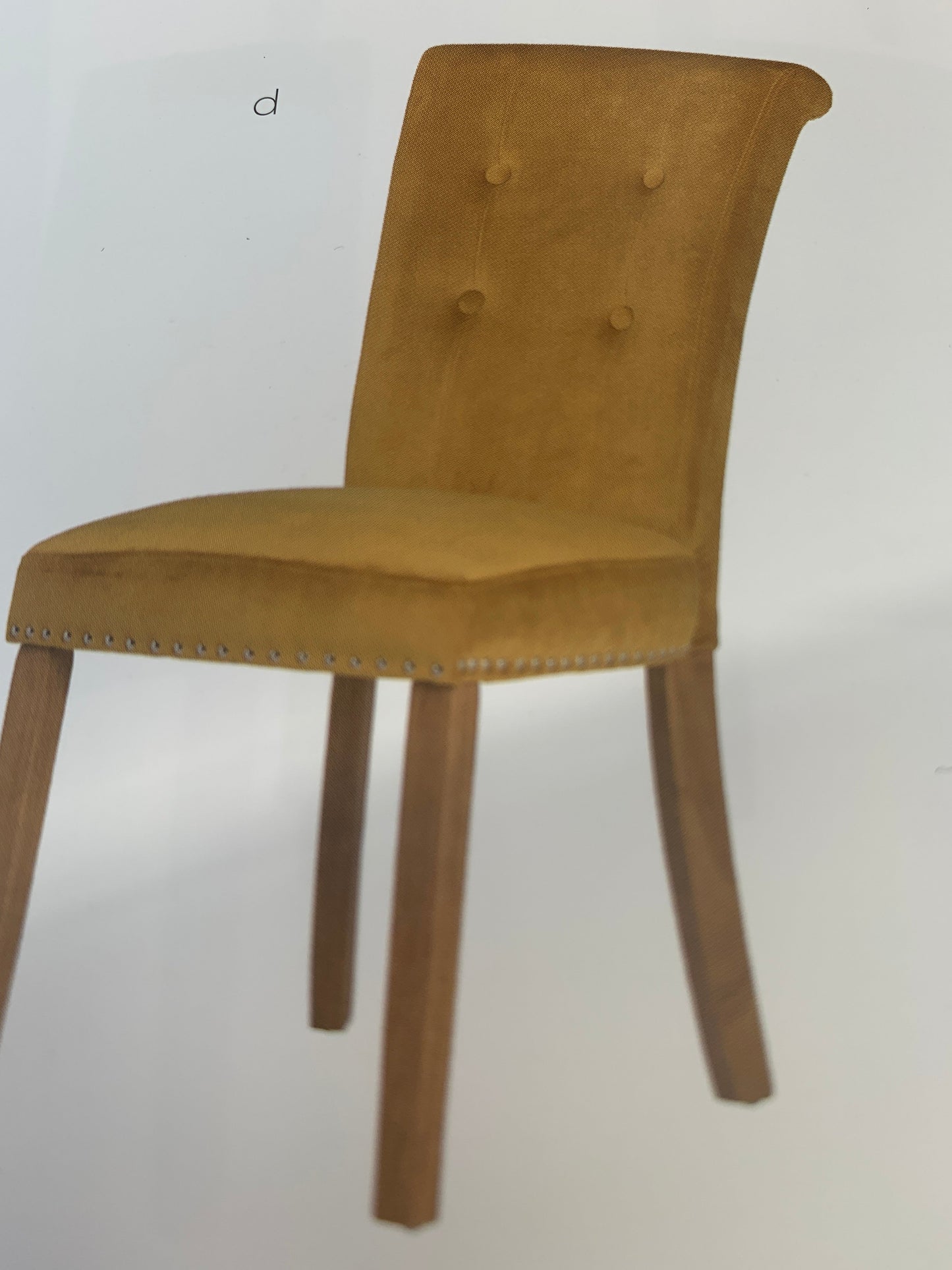 Louisa tufted velvet chairs with buttons OLD PRICE SPECIAL FOR EXISTING STOCK