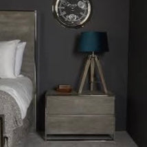 Diageo  Bedside  wide  cabinets top quality with 2 drawers