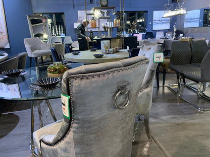Bellingham Knockerback Dining Chair various colours  w polished legs disposal sale