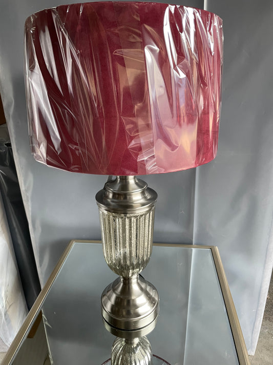 Table lamp with red shade mega clearance sale click n collect