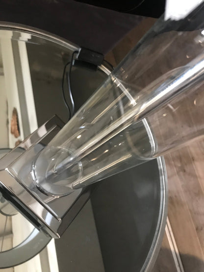 Chelsea Chrome and Glass Table Lamp