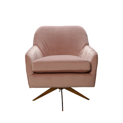 Sia  swivel  Chair in blush pink totally stunning ! Reduced for collection