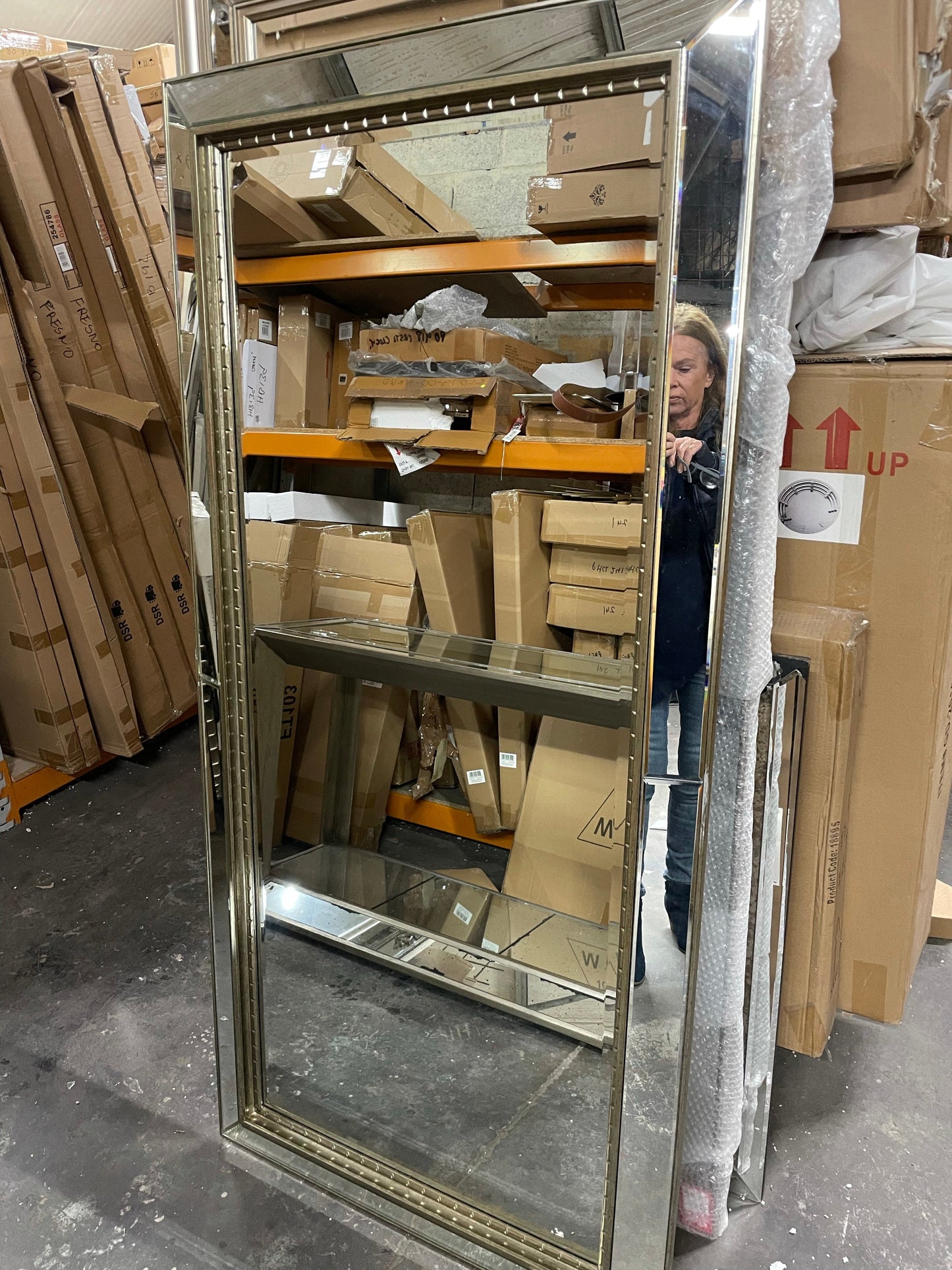 Vegas 1 Leaner Mirror full length   in outlet store