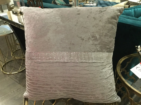 Silver grey cushion special value