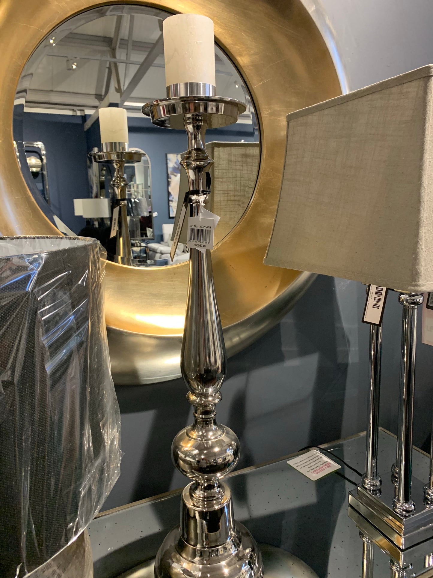 Glitz candle holder