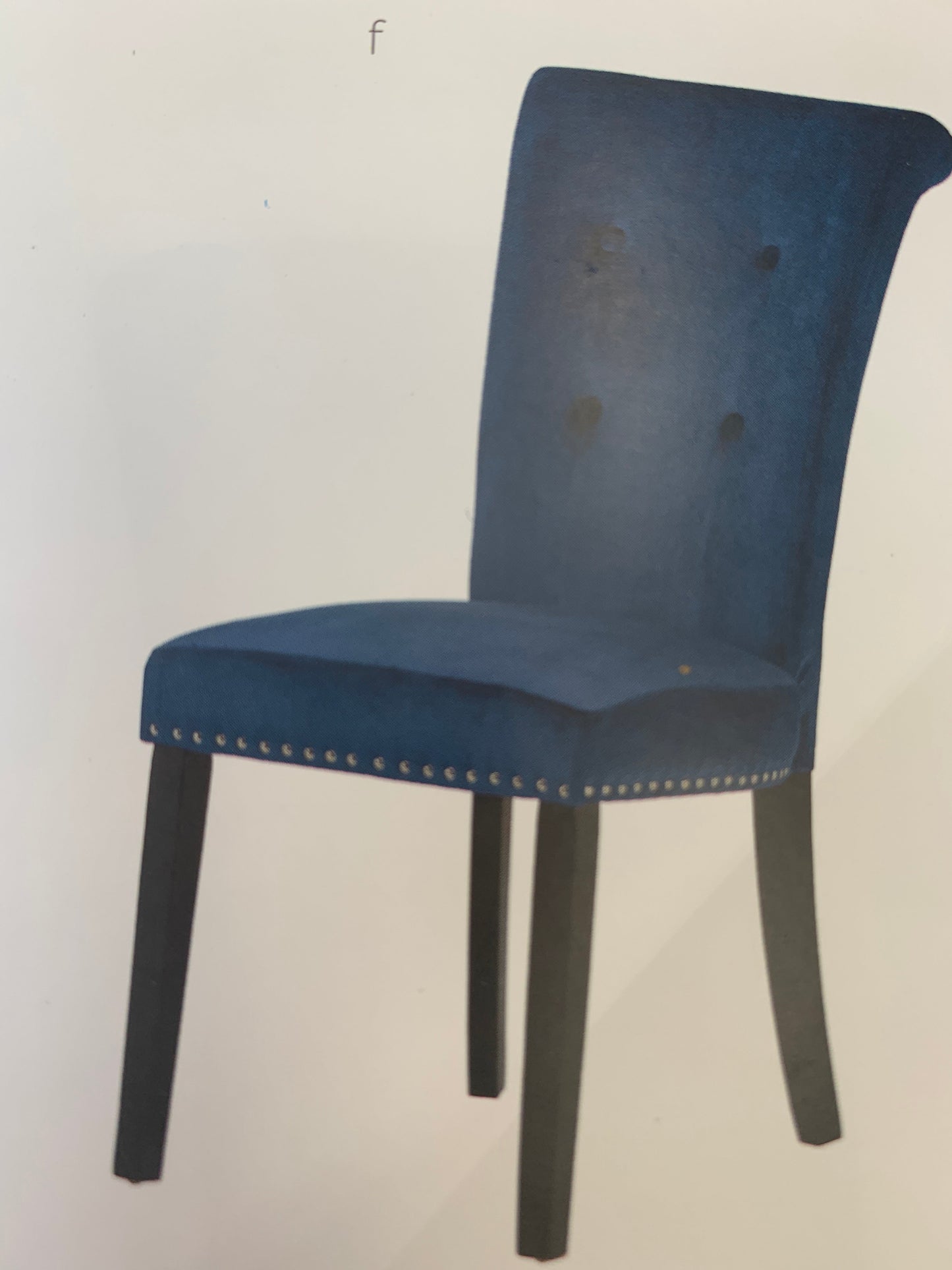 Louisa tufted velvet chairs with buttons OLD PRICE SPECIAL FOR EXISTING STOCK