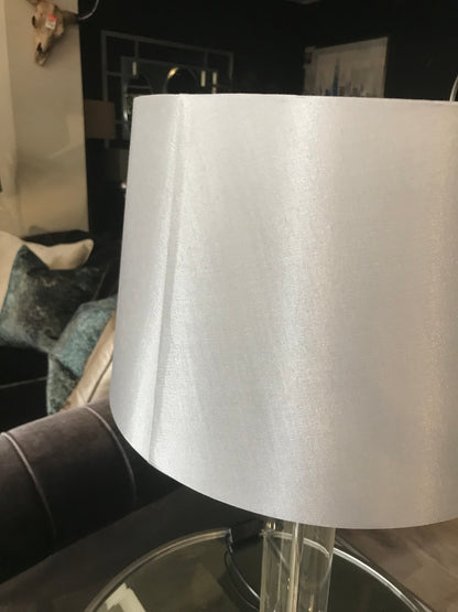 Chelsea Chrome and Glass Table Lamp