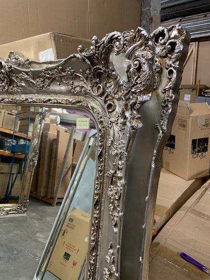 Rosetti Baroque Ornate  Stunning  mirror champagne silver   gilt135 x 165 cm
