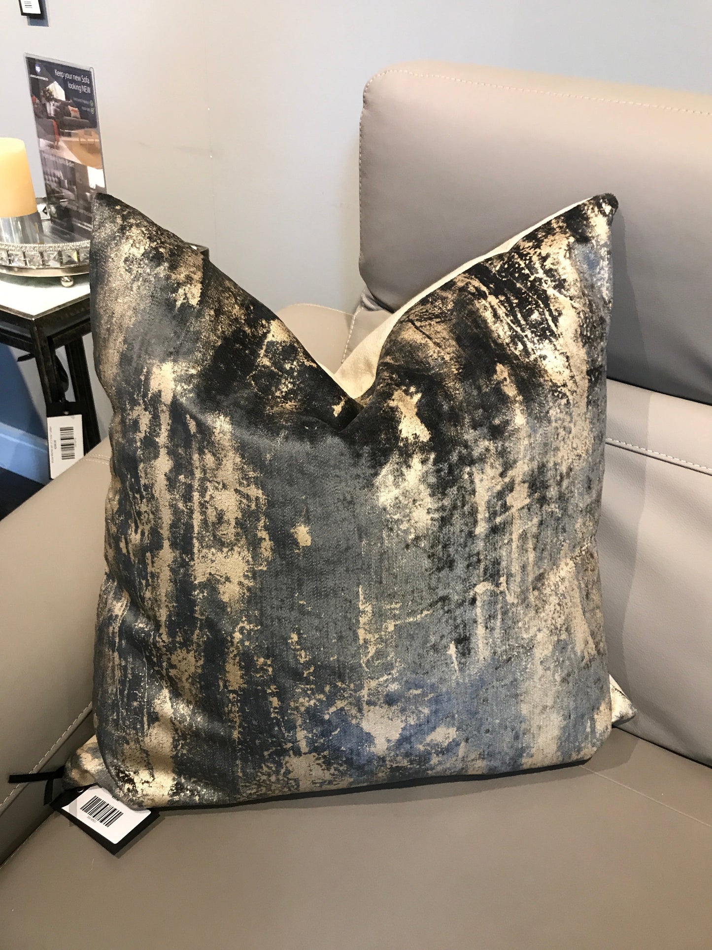 Moonstruck Grey Cushion  45 x 45     or 58x58cm