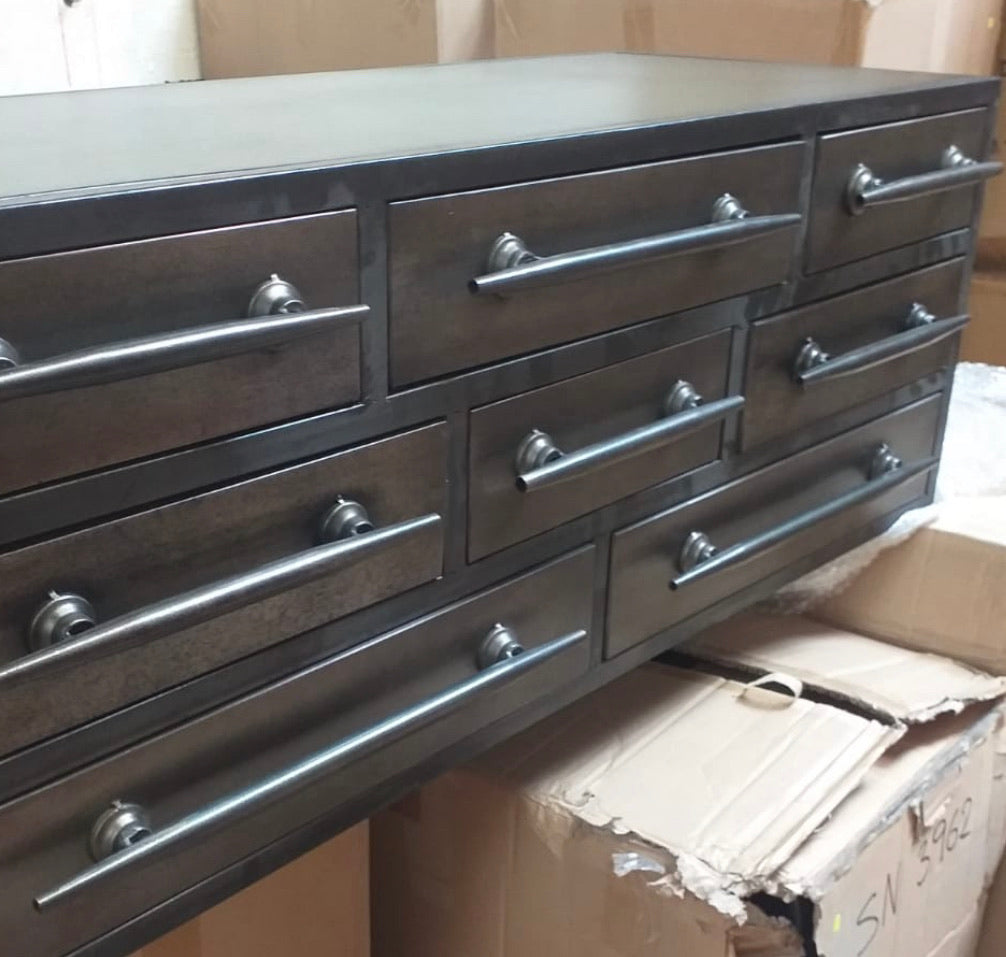 Industrial Cabinet / TV unit . CLEARANCE OFFER  Click N Collect