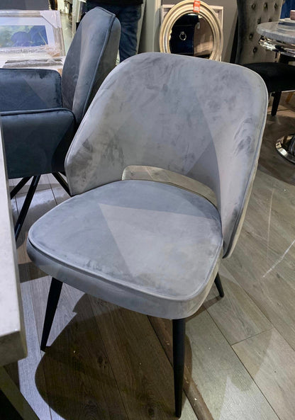 Sachs dining chair velvet set of2 or  4 reduced . Pay and Collect instore