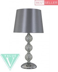 475 glass lamps with  shade CLEARANCE click n collect