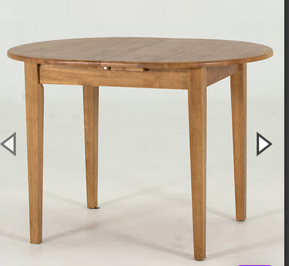 Cloe extending  oval table  135 cm instore purchase