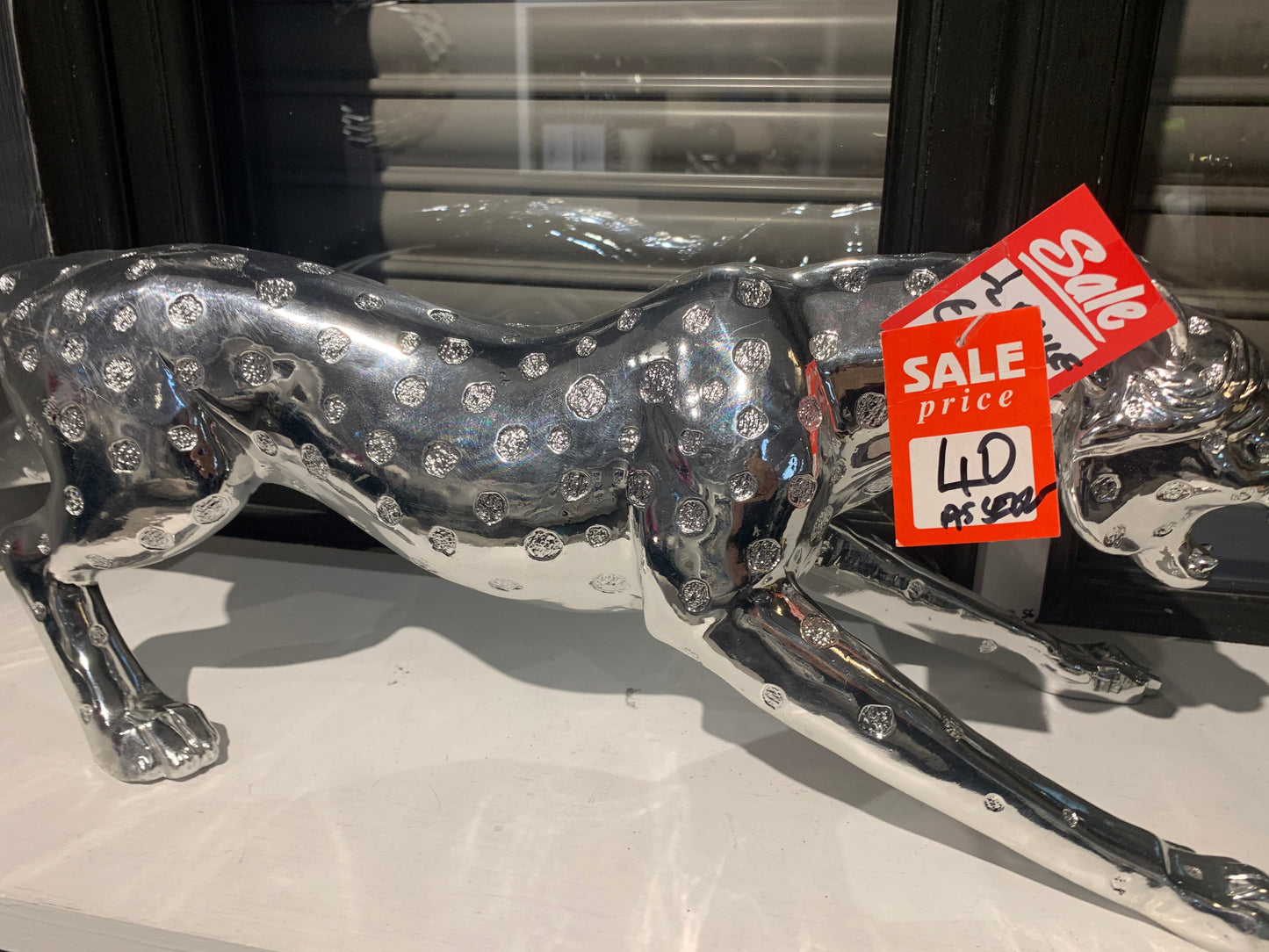 SILVER LEOPARD  instore purchase to be collected