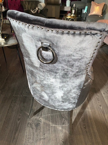 Bellingham Knockerback Dining Chair various colours  w polished legs disposal sale