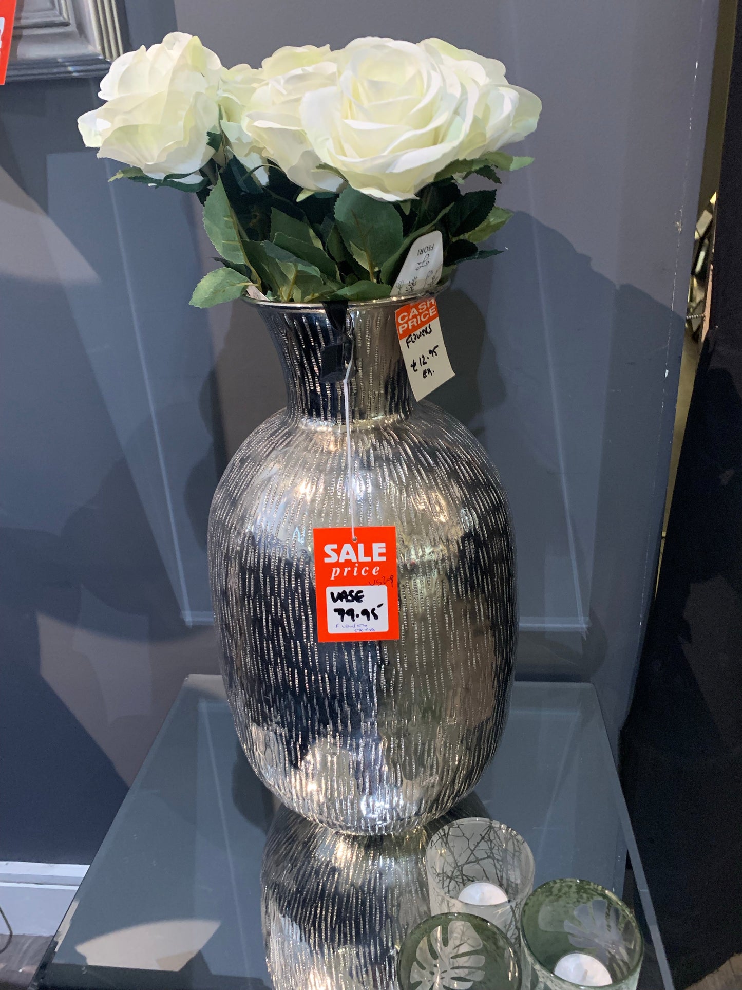 Chanel Nickel large vase reduced instore