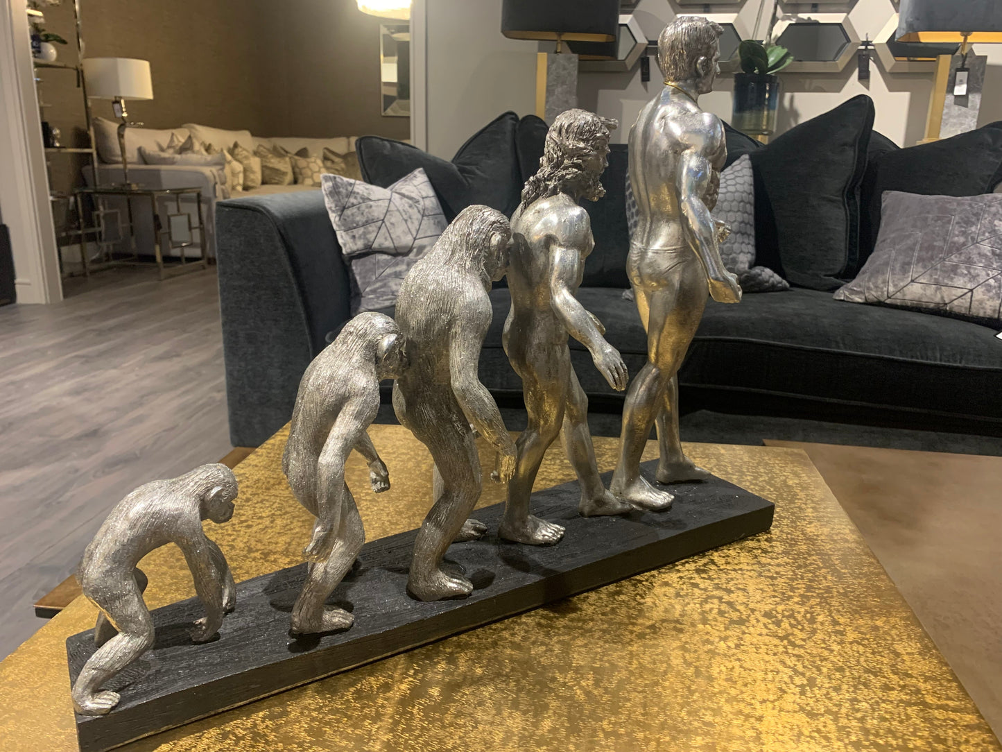 Evolution of Man ornament  instore purchase