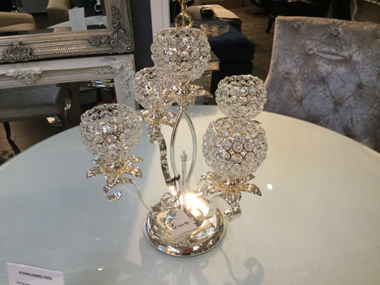 Candelabra centerpiece