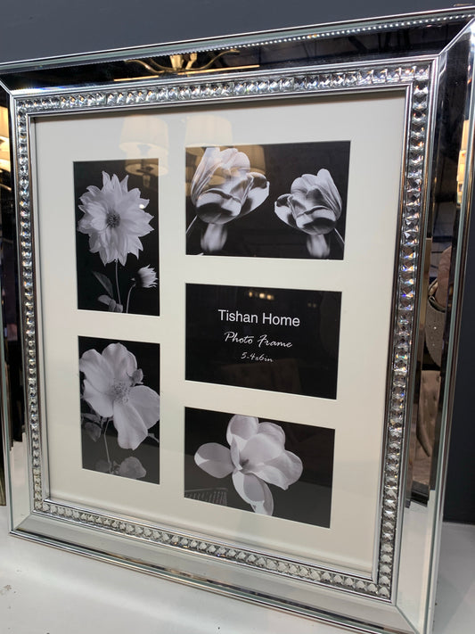 wall hanging collage seconds qualitypicture frame w crystals  (5 ops)