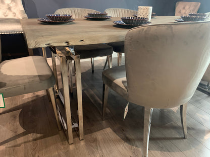 Tuscan Large solid  wood dining table   Sale price View and purchase INSTORE only