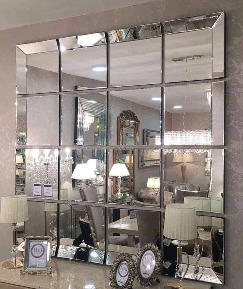 9 piece medina sectional mirror display model for instore purchase   only