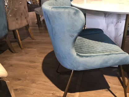 Carla   dining chair in grey by signature   Last one clearance  for collection