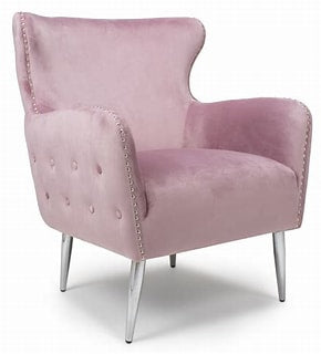 Blush  Loren  Tufted large  armchair  024 for in-store purchase only