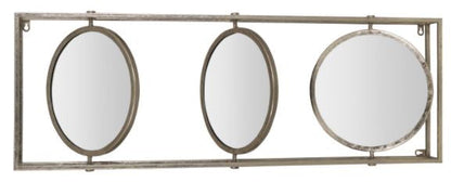 Champagne Mirror Set in Frame