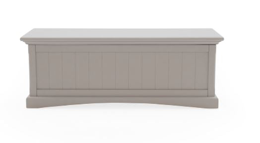 Turner Blanket Box Hand Painted in Pavillion Grey
