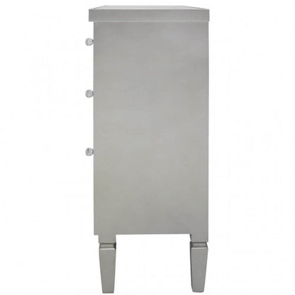 Vision 4 drawer chest of drawers with silver trim VALUE RANGE to order