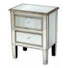 Simply stunning Vintage Antiqued Venetian Bedside Cabinet