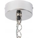 Tanaro luxury tear drop pendant in Nickel for collection only