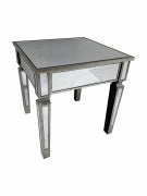 Charleston mirrored end table 50x 50 cm for collection  only reduced to clear