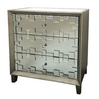 New Viva mirrored chest of drawers